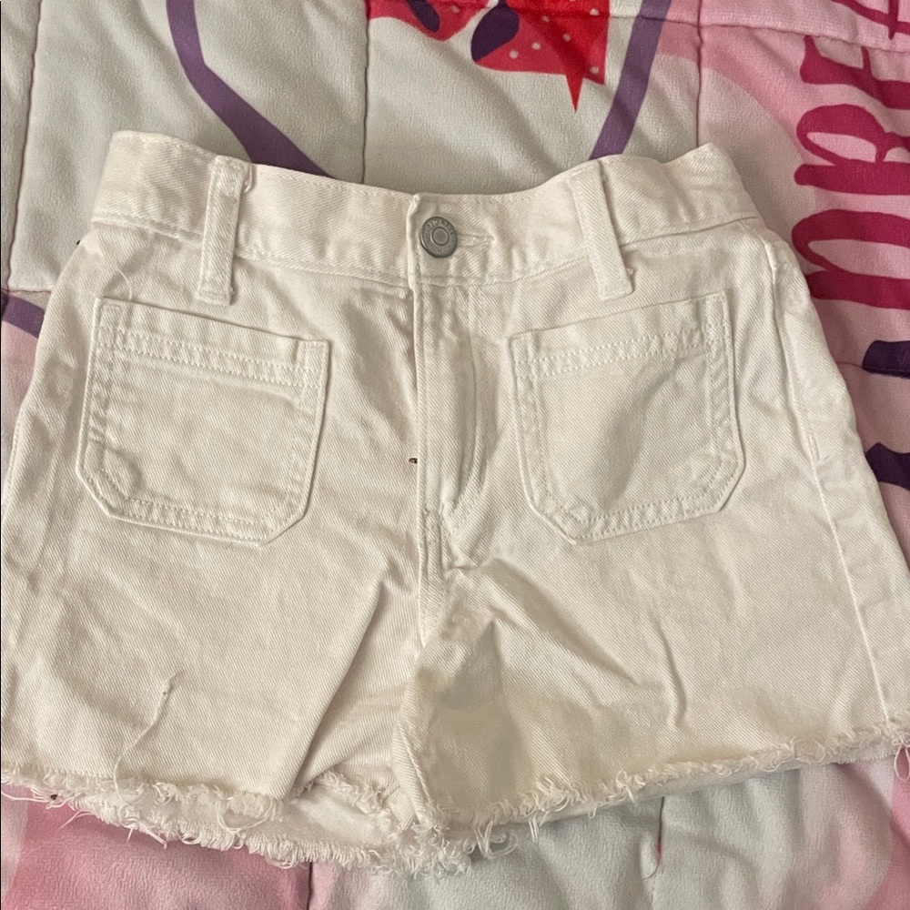 White Denim girls shorts
